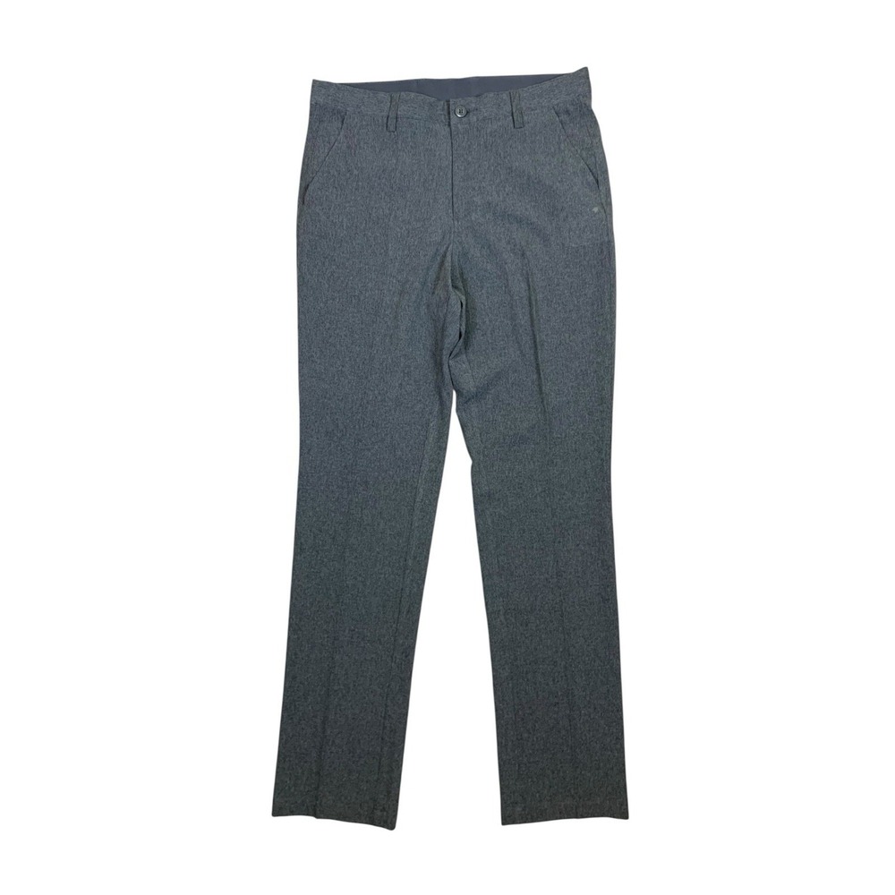 1764 Gray Performance Stretch Dress Pants Mens 32x32 Office Golf Casual